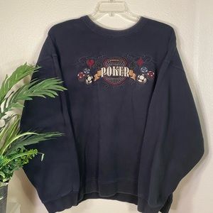 Poker crewneck sweatshirt